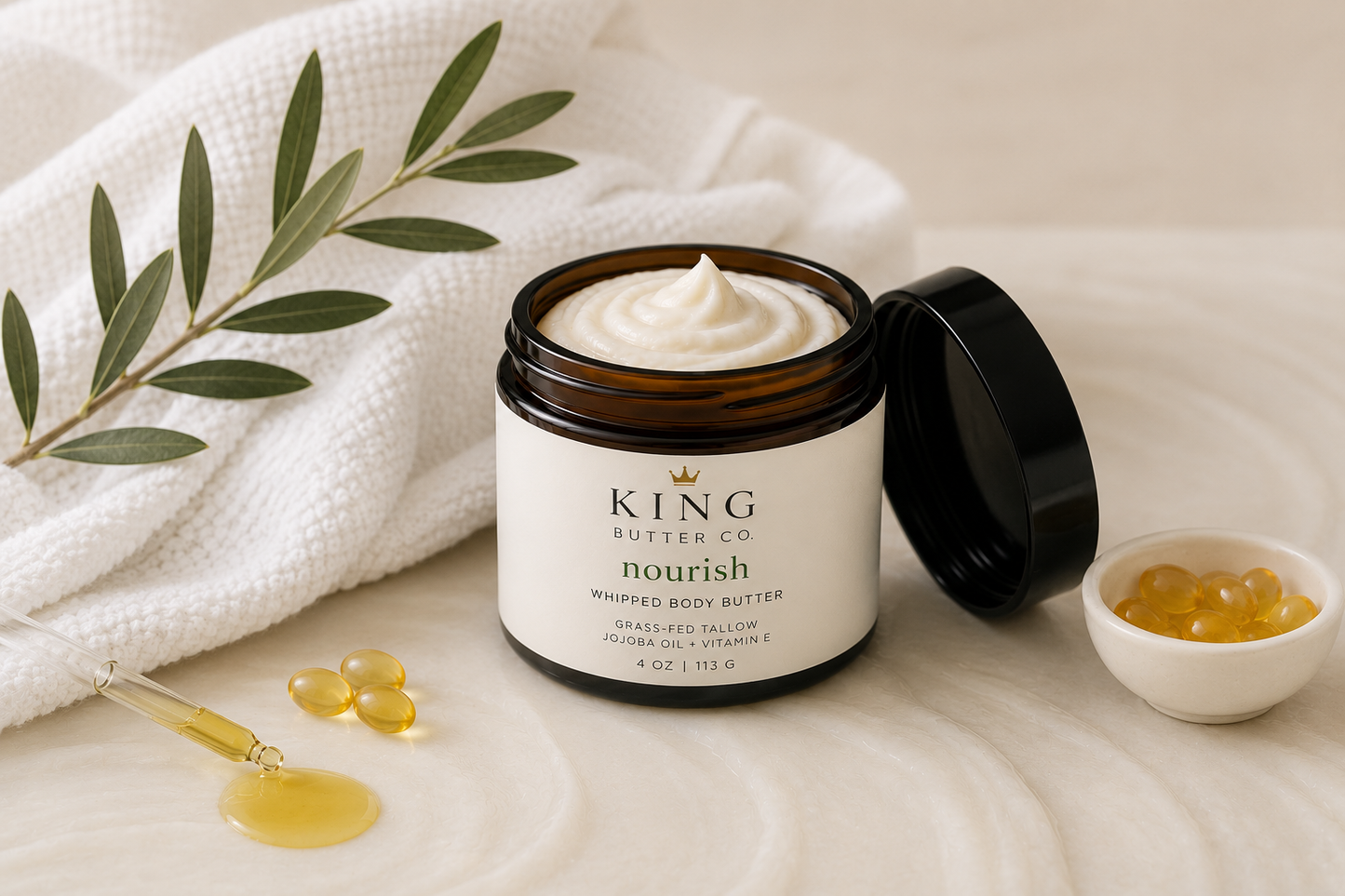 nourish whipped body butter - 4 oz